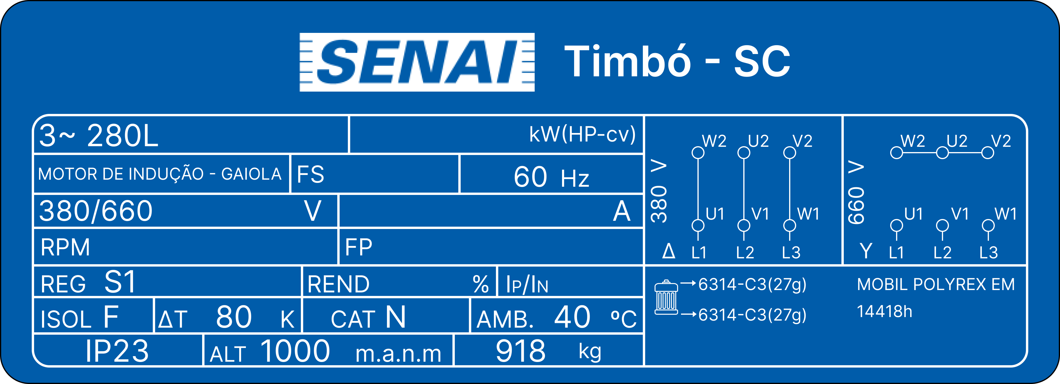 Placa do motor